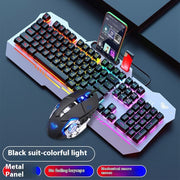 Mechanical Feeling Wired Key Mouse Headset Bundle