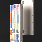 Combination Of Three Color Luminous Machinery Feel Desktop Computer