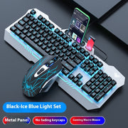 Mechanical Feeling Wired Key Mouse Headset Bundle