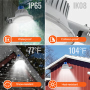 VEVOR LED Barn Light, 50W 5500LM, Ultra Brightness 6000K Daylight, Dusk To Dawn Area Lights, Outdoor Security Flood Lighting, IP65 Waterproof