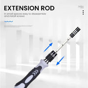 115 In 1 Precision Screwdriver Set,  Super Durable Mini Professional Magnetic Repair Tool Kit, Small Screwdriver For Phone, Computer, Watch, Laptop, Macbook, Eyeglass, Electronic