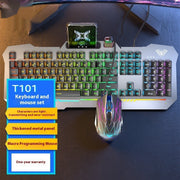 Mechanical Feeling Wired Key Mouse Headset Bundle